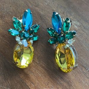 BaubleBar Pineapple Earrings